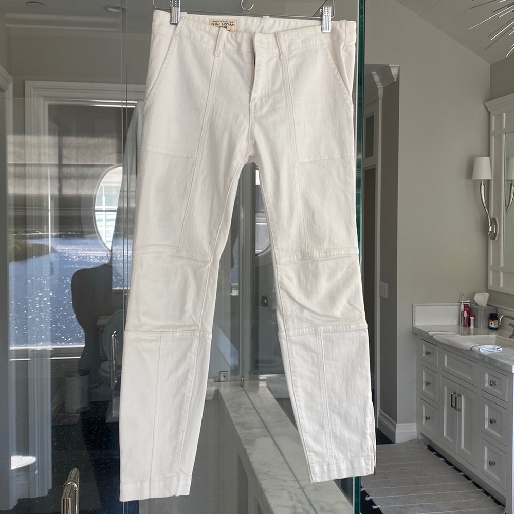 Nili Logan cropped cargo classic pant